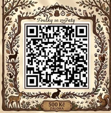 QR kód pro platbu zálohy
